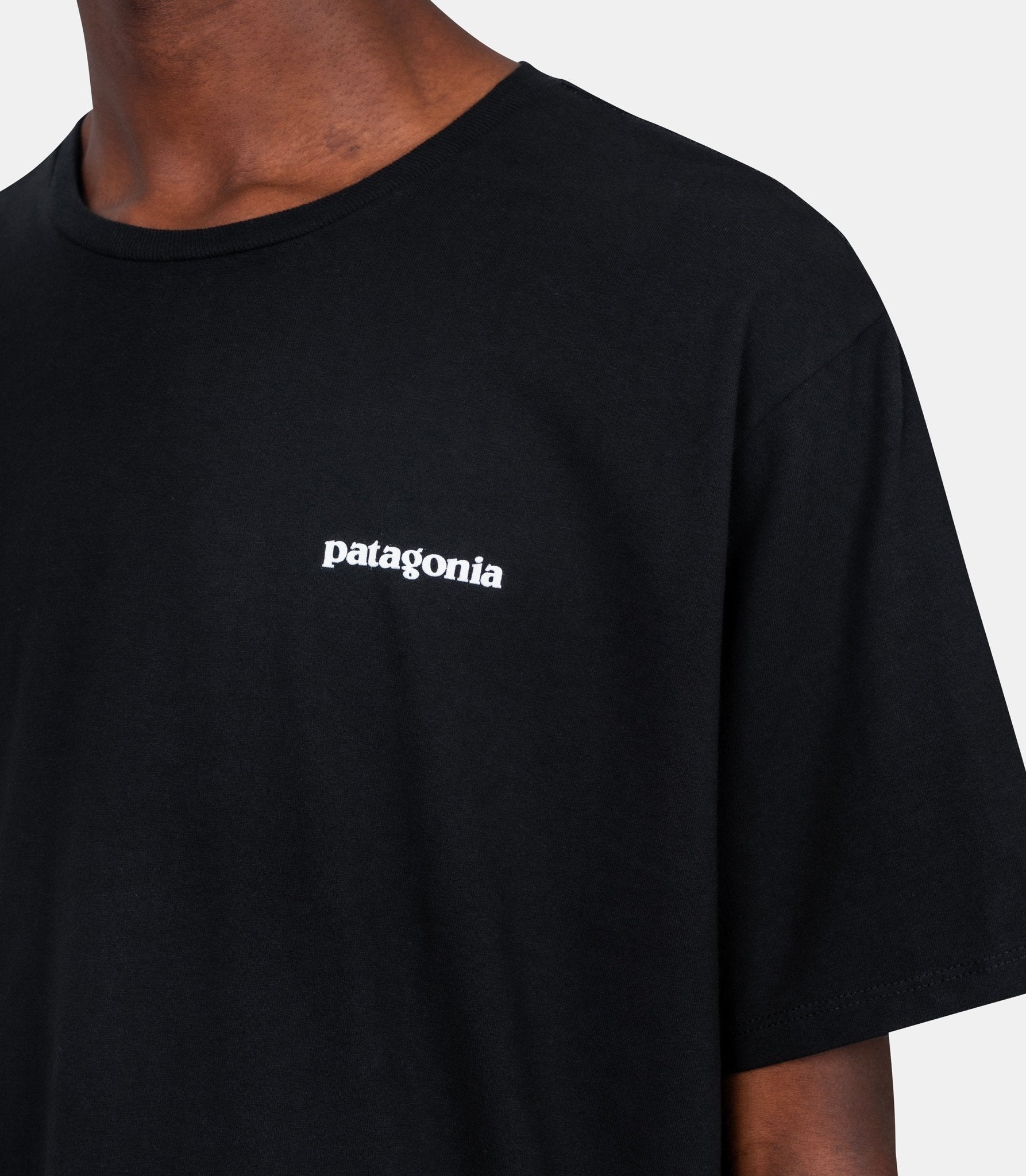 T-shirt p - 6 logo responsibili - tee - 38504 - blk - s - Patagonia