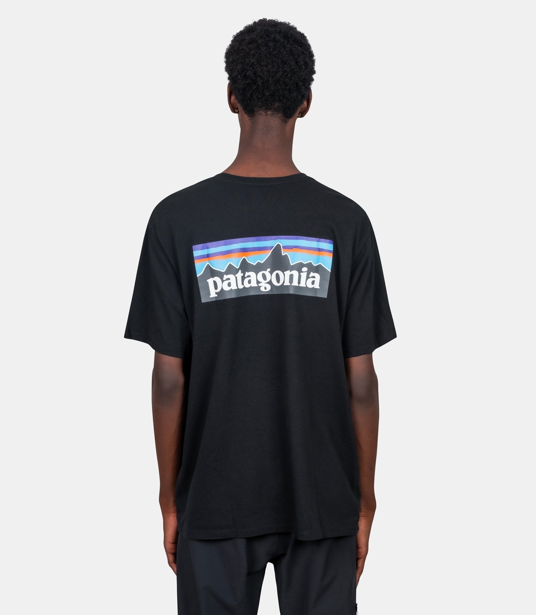 T-shirt p - 6 logo responsibili - tee - 38504 - blk - s - Patagonia