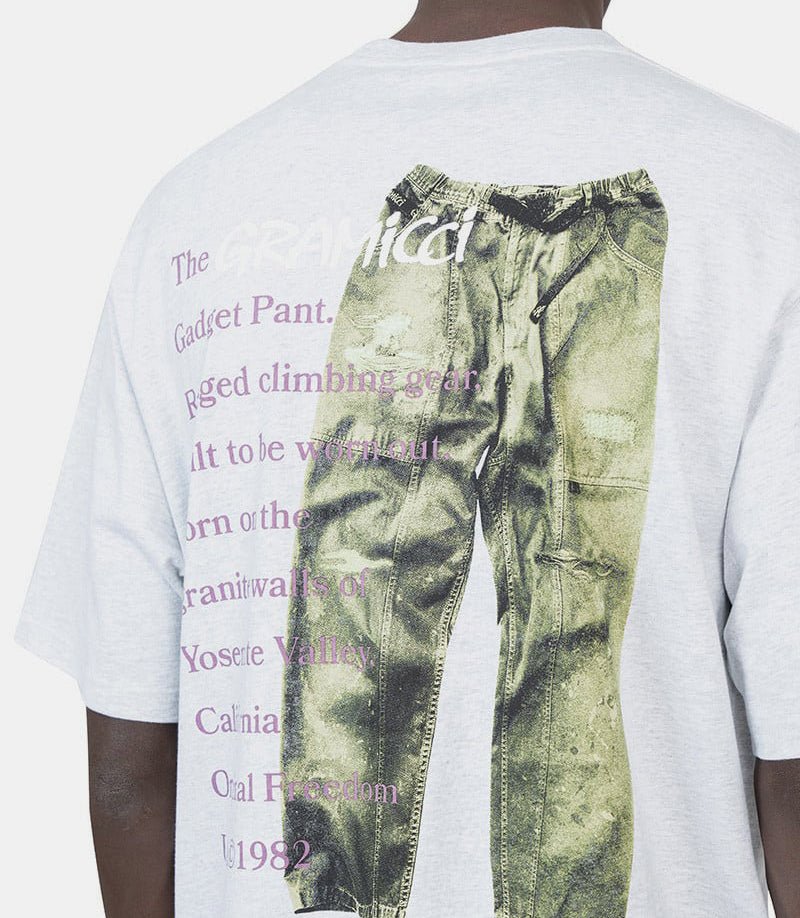 T-shirt pantalon gadgetG4FU - T103 - GREYHEATHER - FW24 - SGramicci