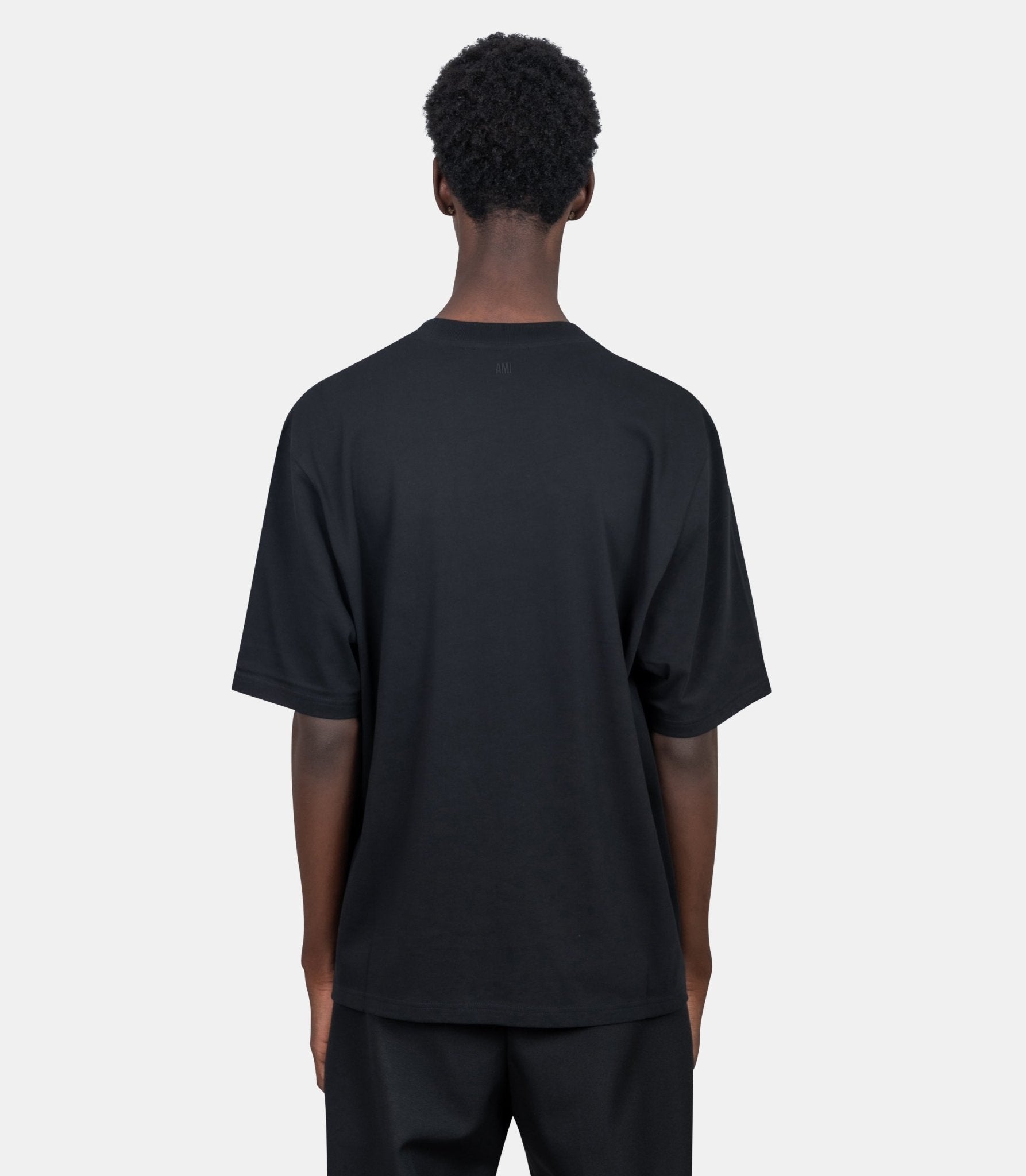 T-shirt patch ami paris - UTS352.726.001 - XS - Ami paris