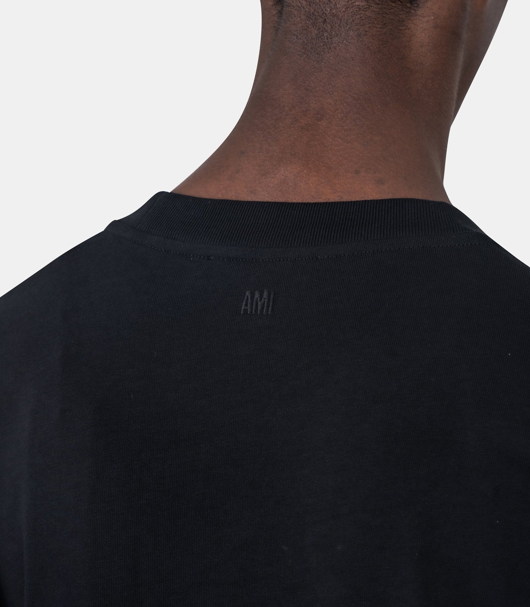 T-shirt patch ami paris - UTS352.726.001 - XS - Ami paris