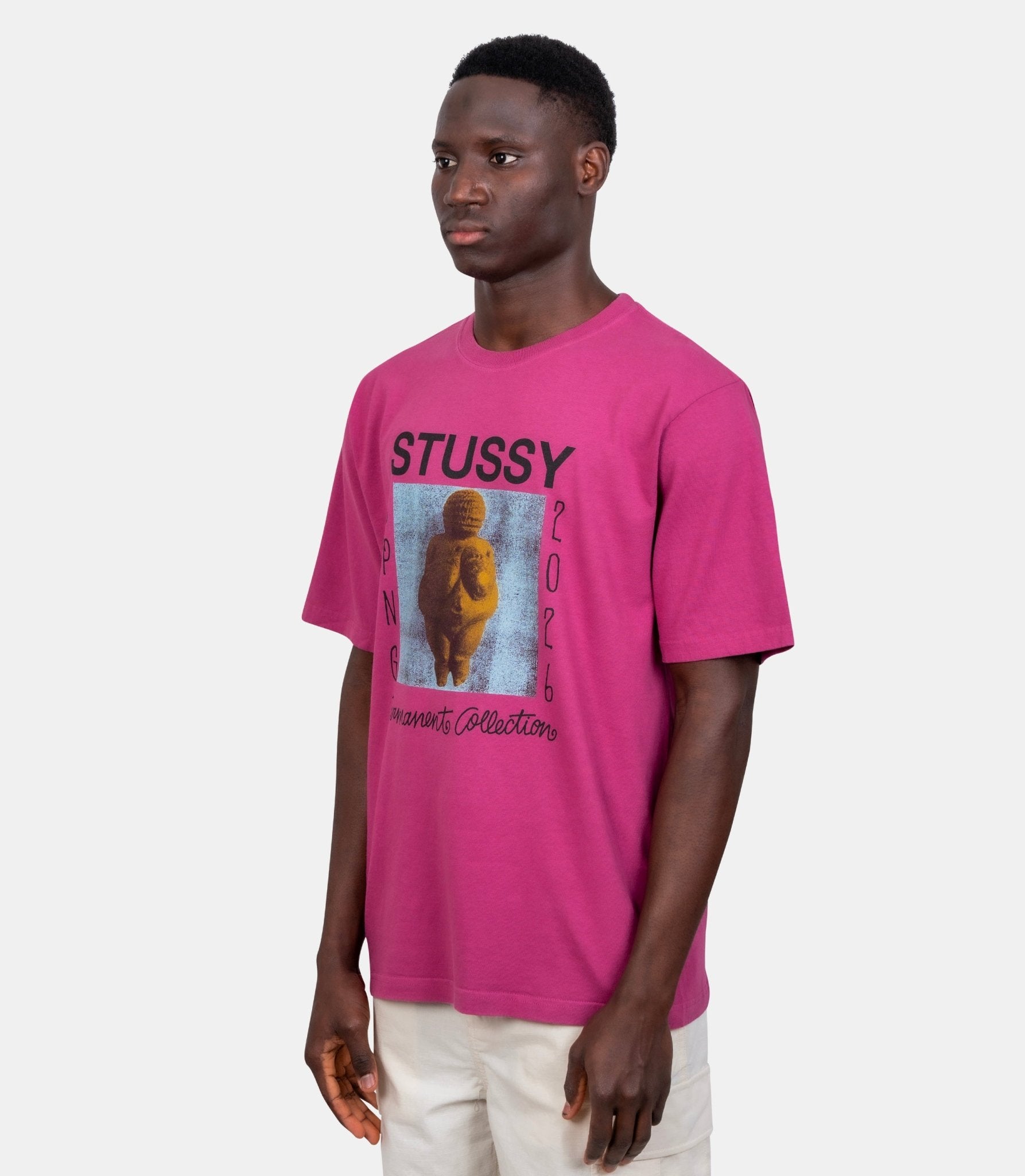 T-shirt permanent collection g.d crew - 1905182-0623-S - Stüssy
