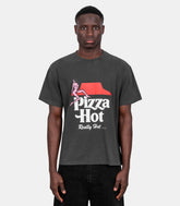 T-shirt pizza hot - SS26ST0103-off-black-S - Carne bollente