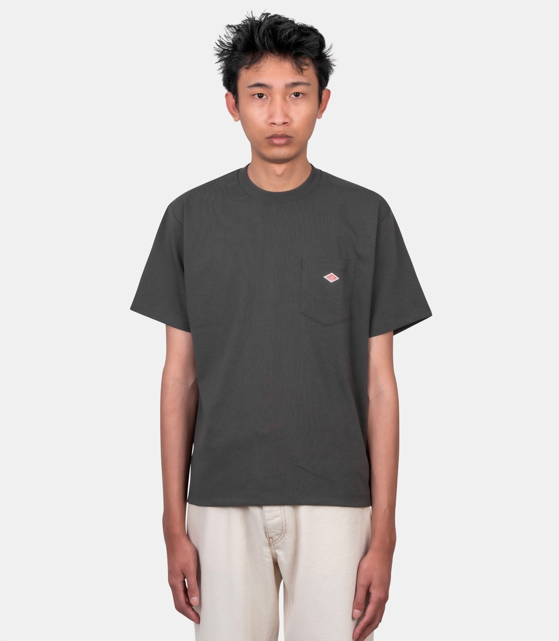 T-shirt pocket - DT-C0198-TCB-GREY-S - Danton