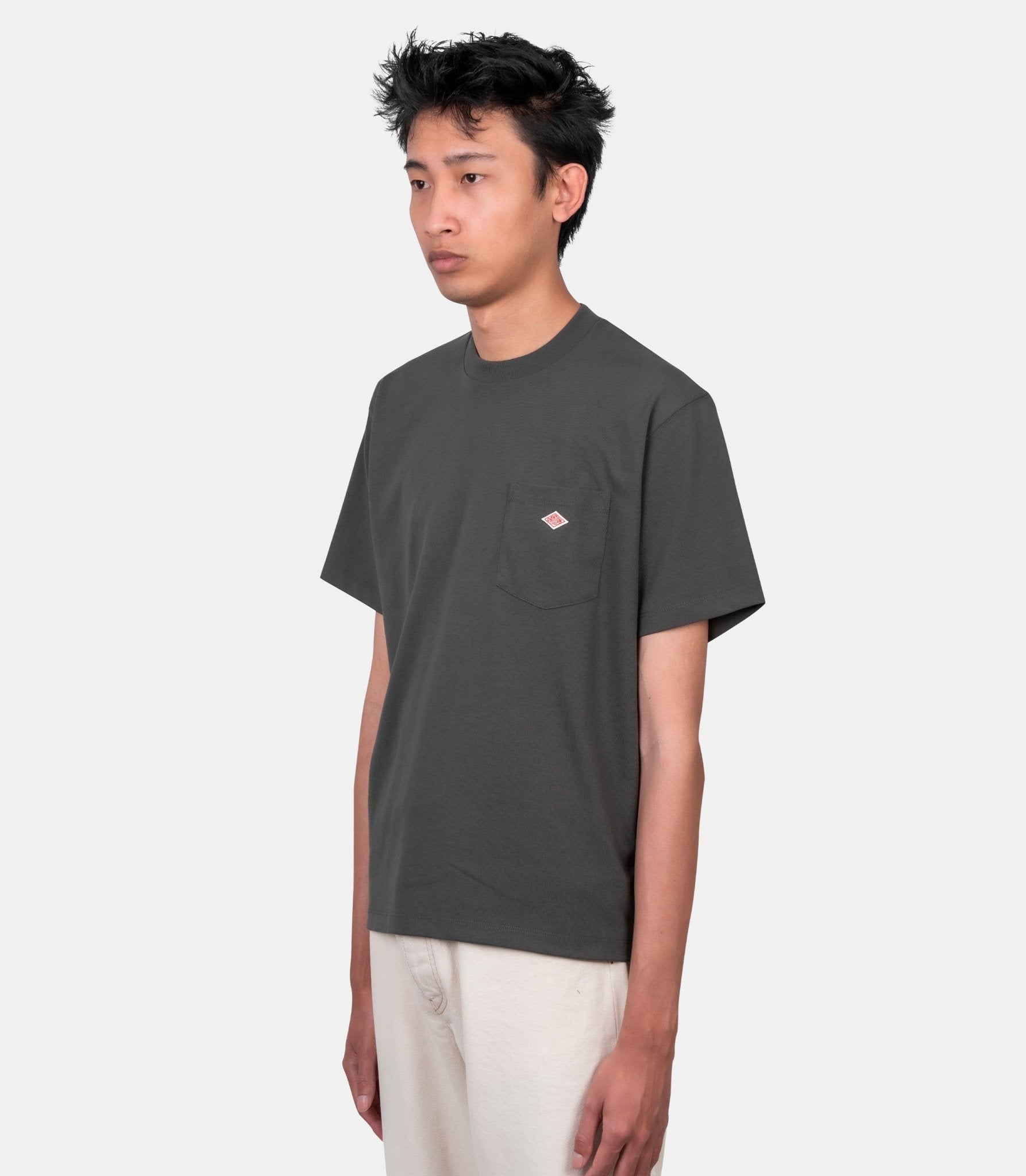 T-shirt pocket - DT-C0198-TCB-GREY-S - Danton
