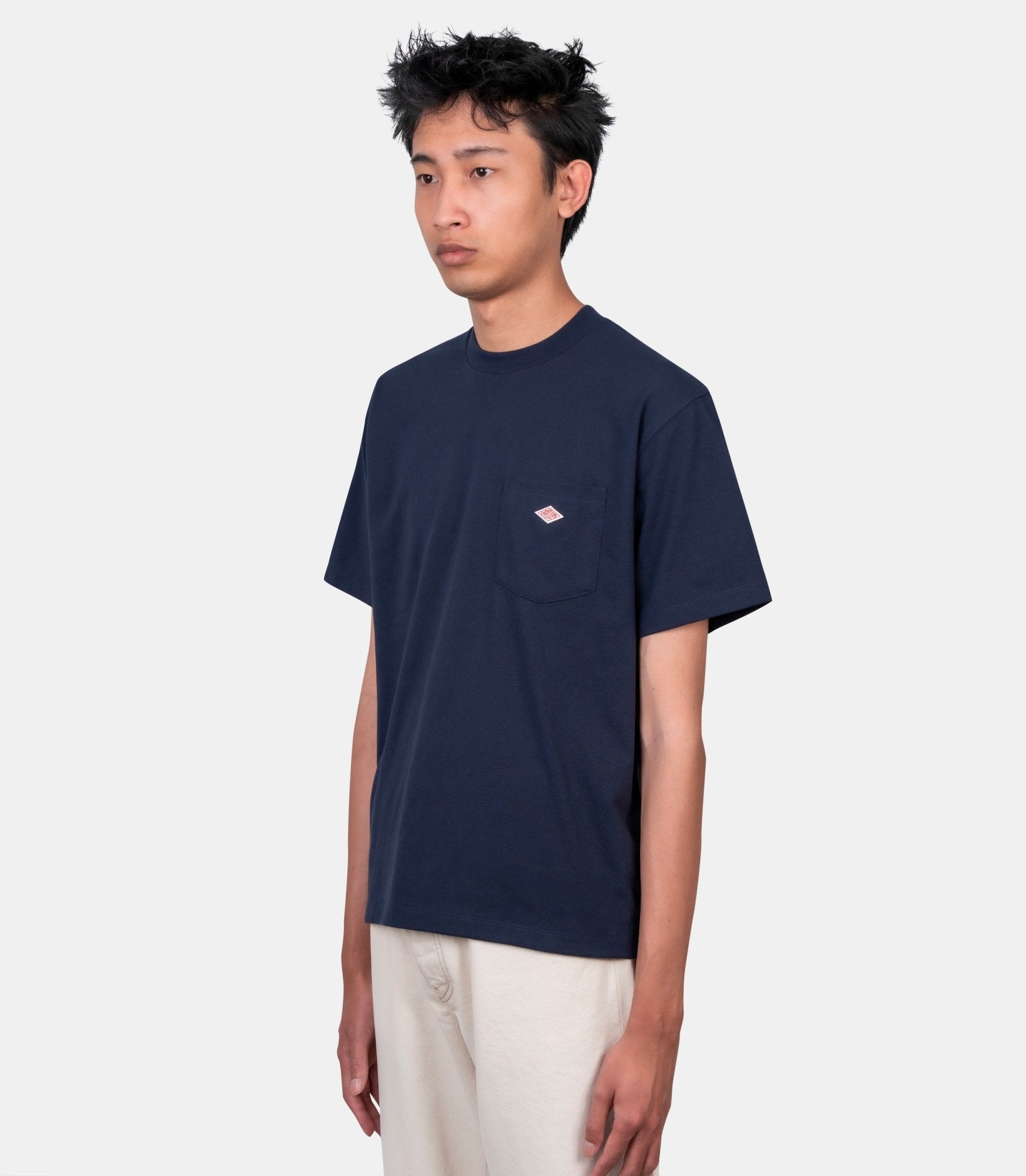 T-shirt pocket - DT-C0198-TCB-NAVY-S - Danton