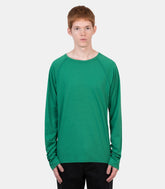 T-shirt raglan polar jersey-TSH23-JWV-EMERALD-WOOL-M-Rier