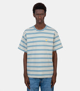 T-shirt rayé - HM31CS022BL-M - Human made