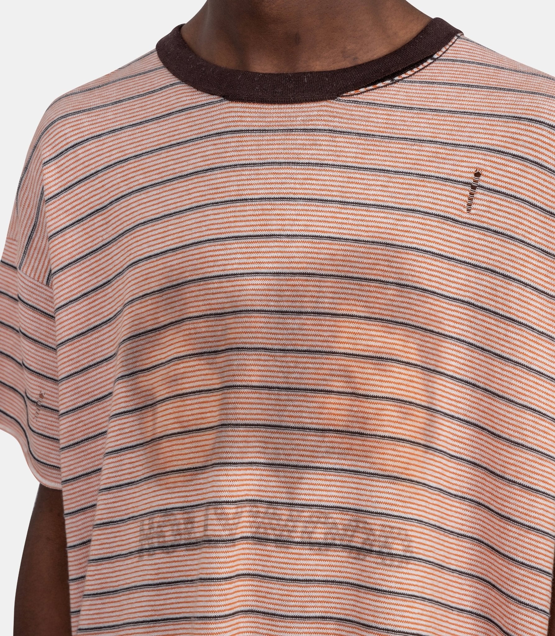 T-shirt rayé little darling - 6U005Q1010MRN-S - Paly hollywood