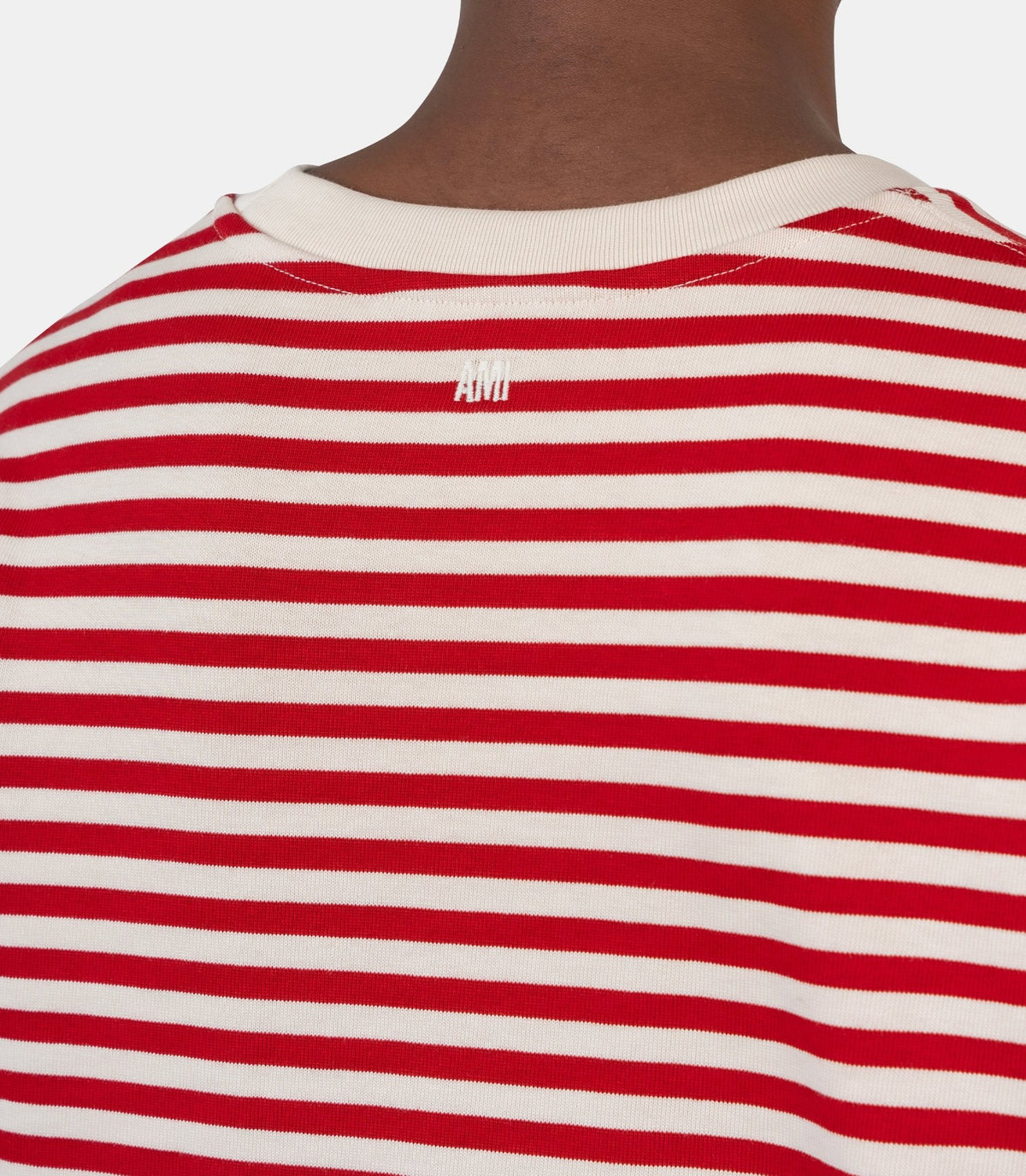 T-shirt rayé manches longues ami de cœur-UTS414.JE0241.A202-XS-Ami paris