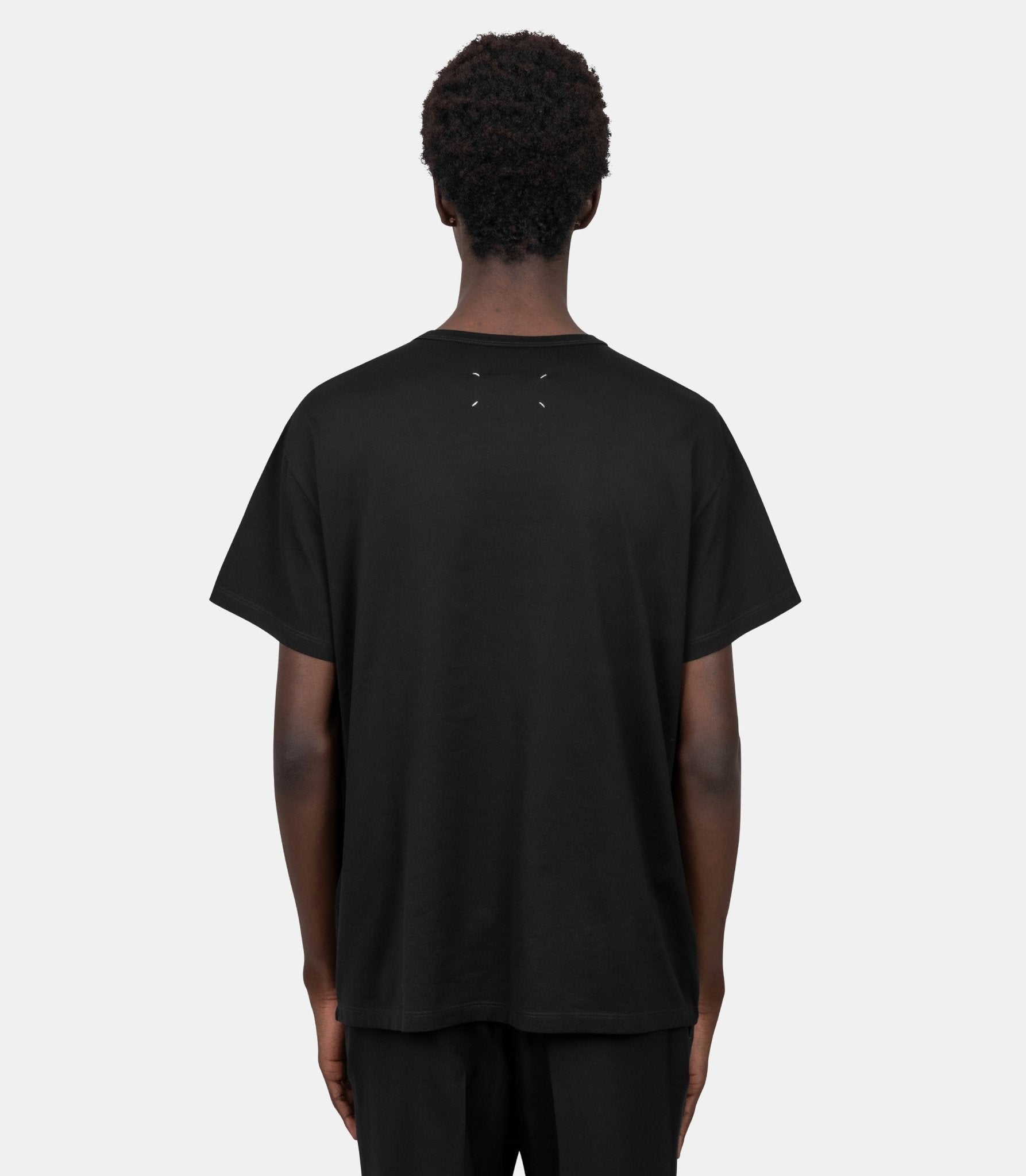 T-shirt reversed logo-S50GC0736-S22816-900-S-Maison margiela