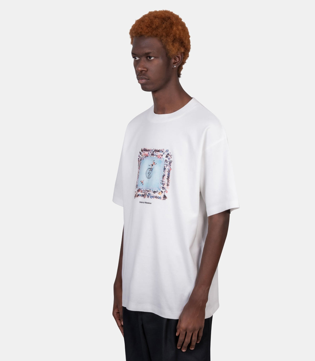 T-shirt ring de boxe-M-TS343-CO002-OW-XS-Drôle de monsieur
