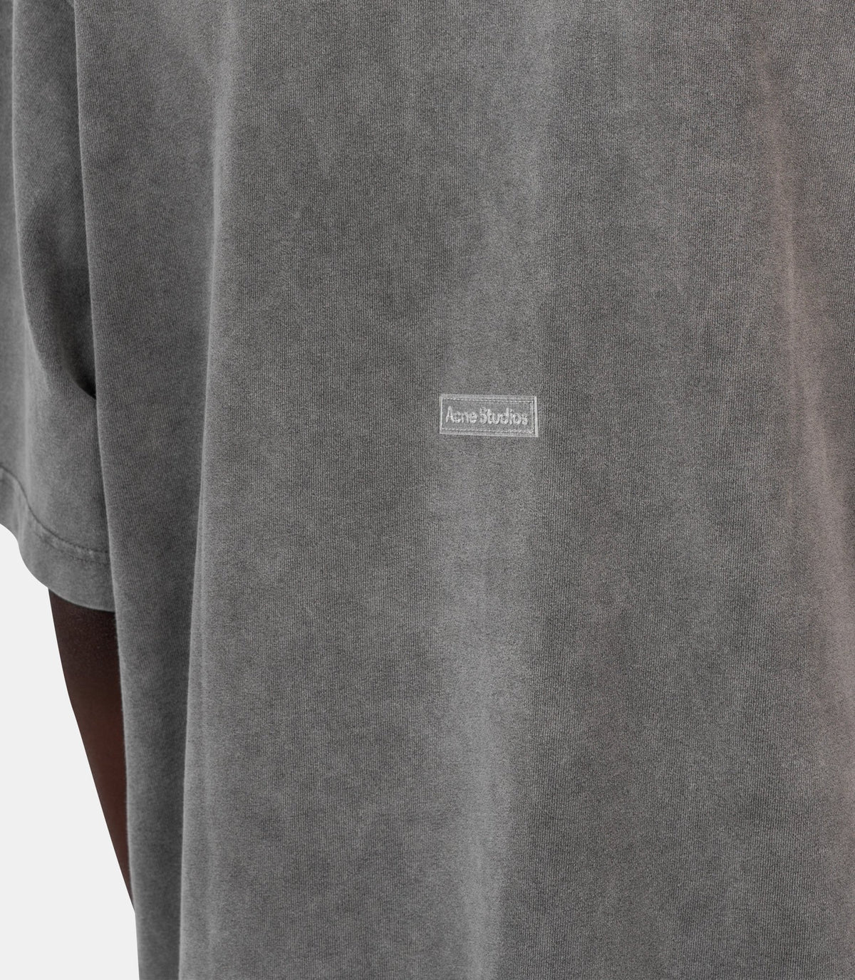 T-shirt rubber logo-CL0218-BM0-S/XS-Acne studios