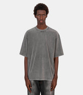 T-shirt rubber logo-CL0218-BM0-S/XS-Acne studios