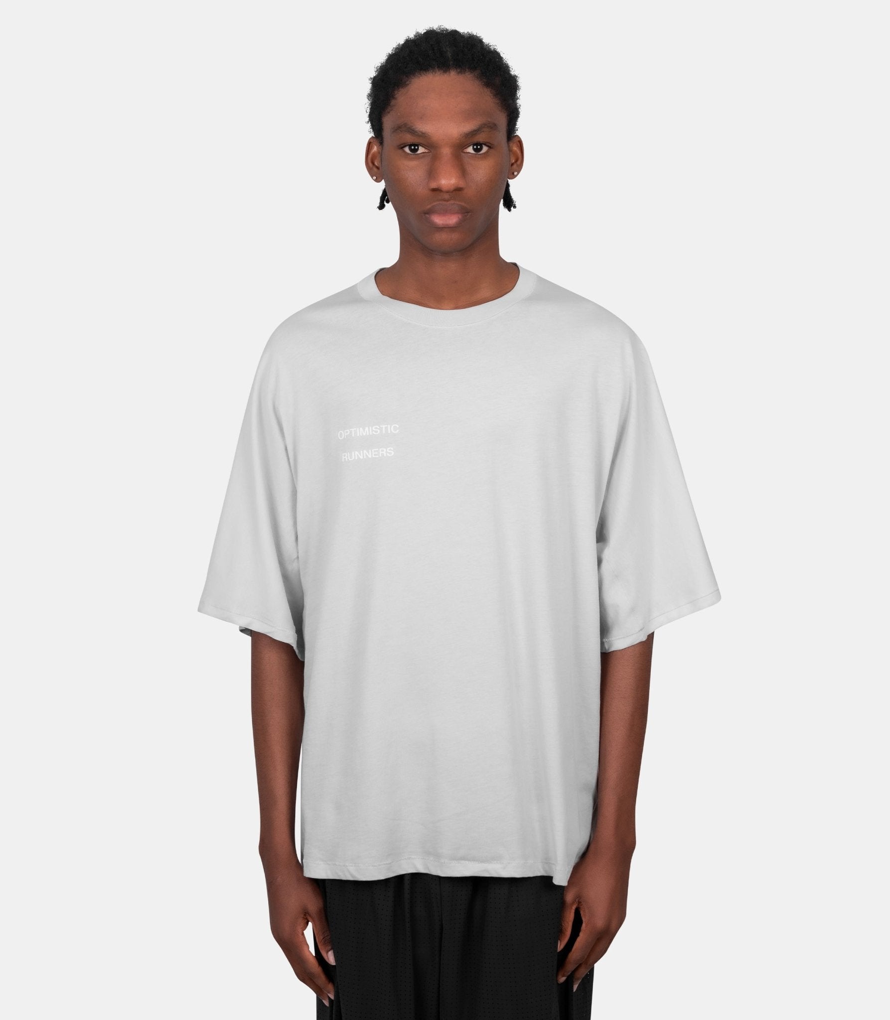 T-shirt running - RCT26CGY-S - Optimistic runners