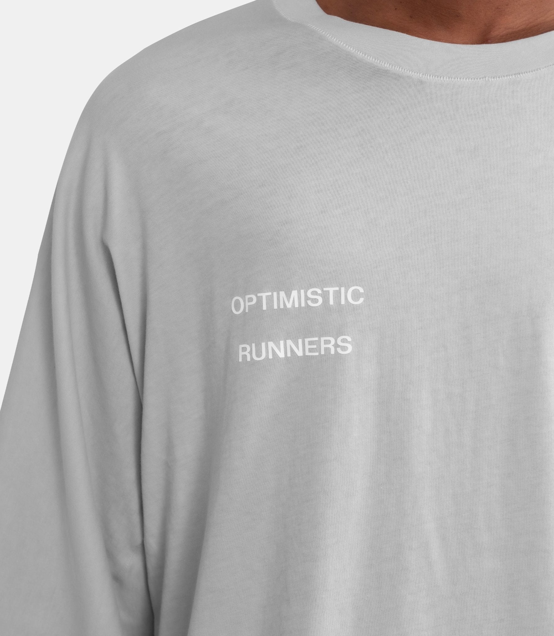 T-shirt running - RCT26CGY-S - Optimistic runners