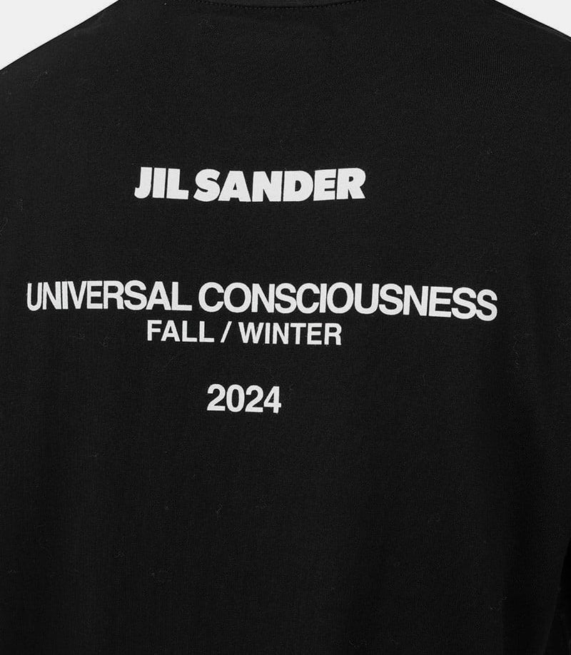 T-shirt saisonnier col rondJ22GC0189J46219 - 001 - FW24 - SJil sander