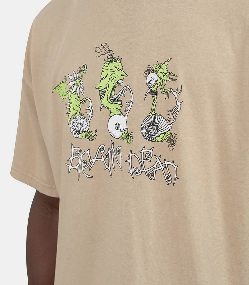T-shirt scooter freaksT00004086 - SAND - FW24 - SBrain dead