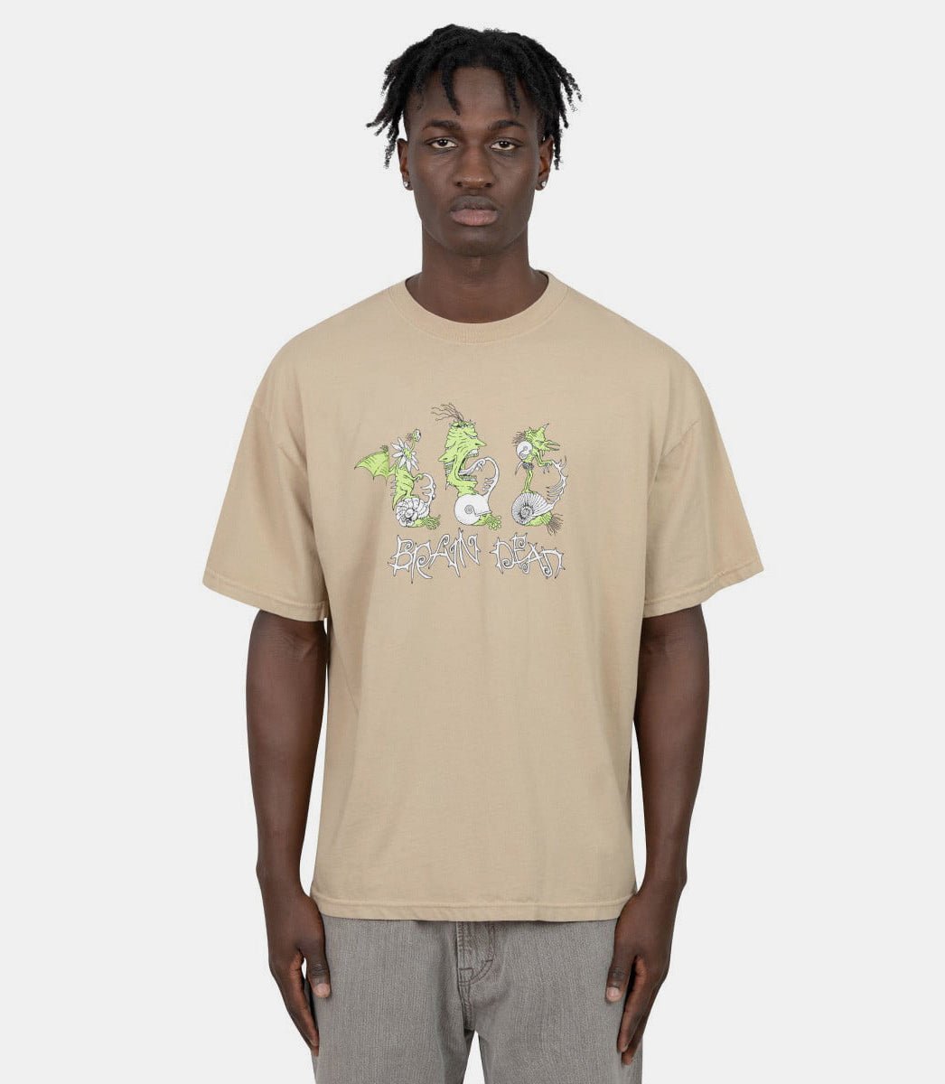 T-shirt scooter freaksT00004086 - SAND - FW24 - SBrain dead