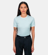 T-shirt signature contraste - 125JTS017JS0203-B216-S - Courrèges