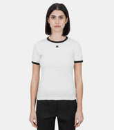 T-shirt signature contraste - VESJTS017JS0070-0098-S - Courrèges
