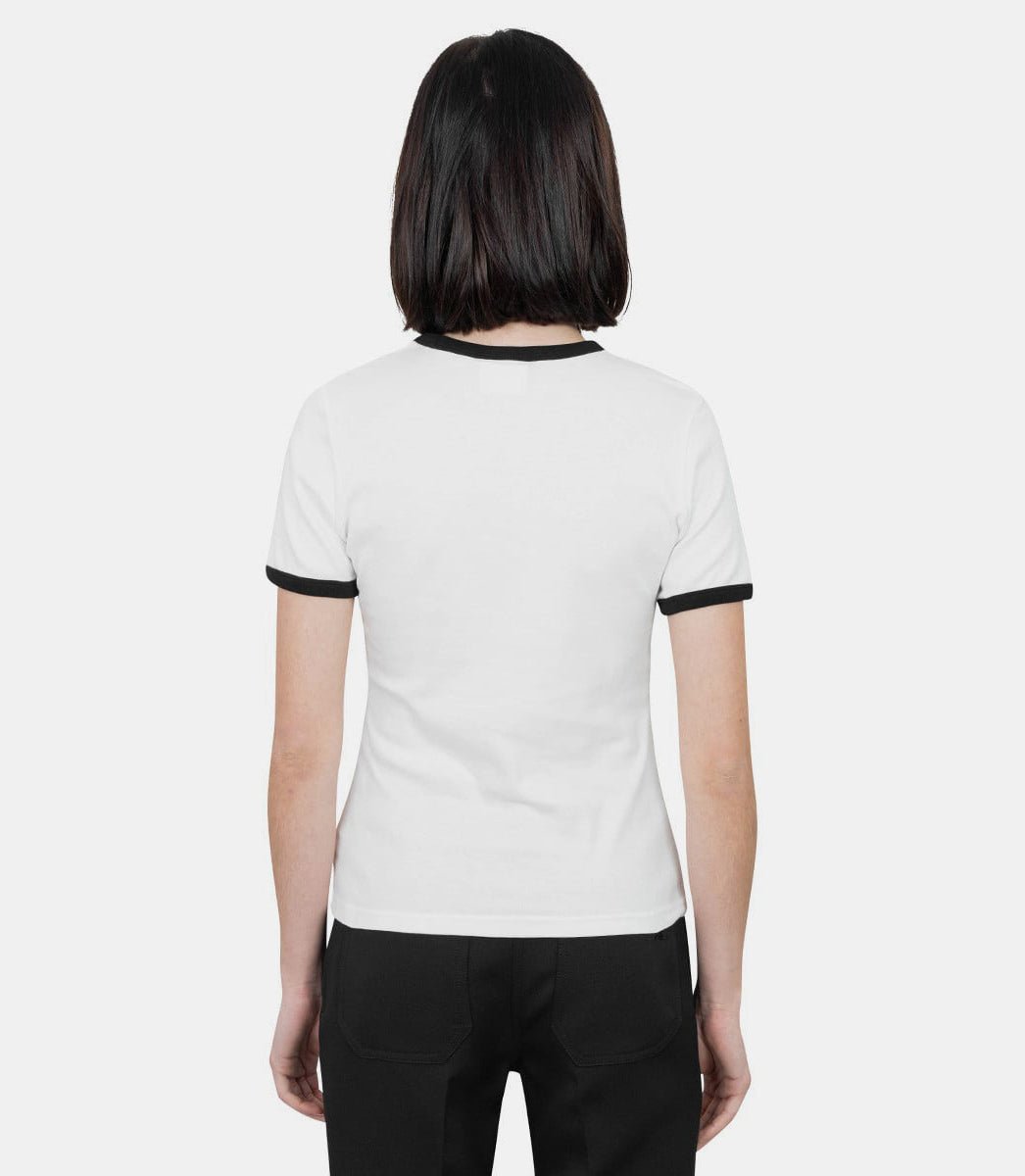 T-shirt signature contraste - VESJTS017JS0070-0098-S - Courrèges