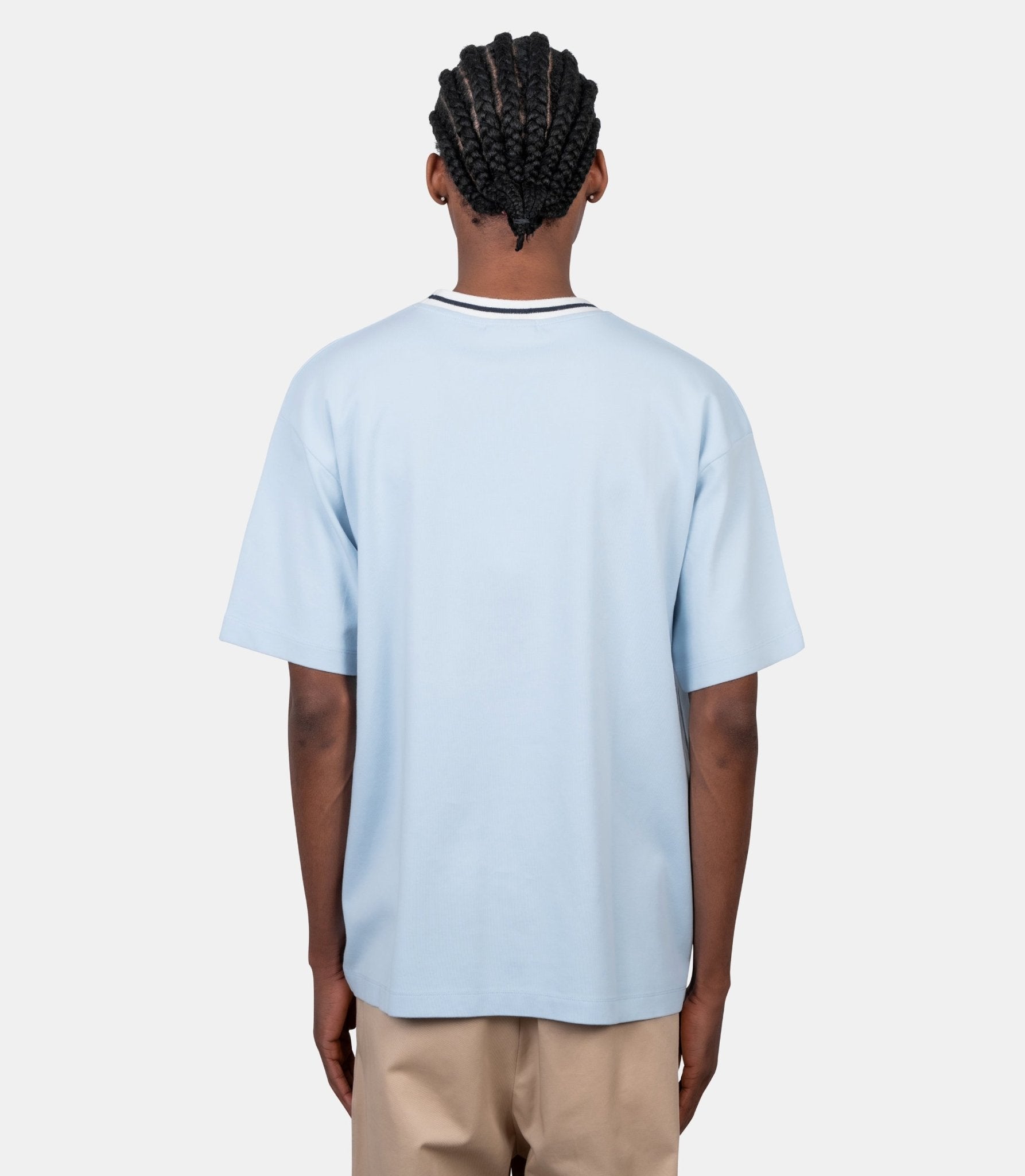 T-shirt slogan sport - J-TS189-CO002-LBE-S - Drôle de monsieur