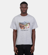 T-shirt sounds straight, I’m out - SS26ST0107-melange-grey-S - Carne bollente