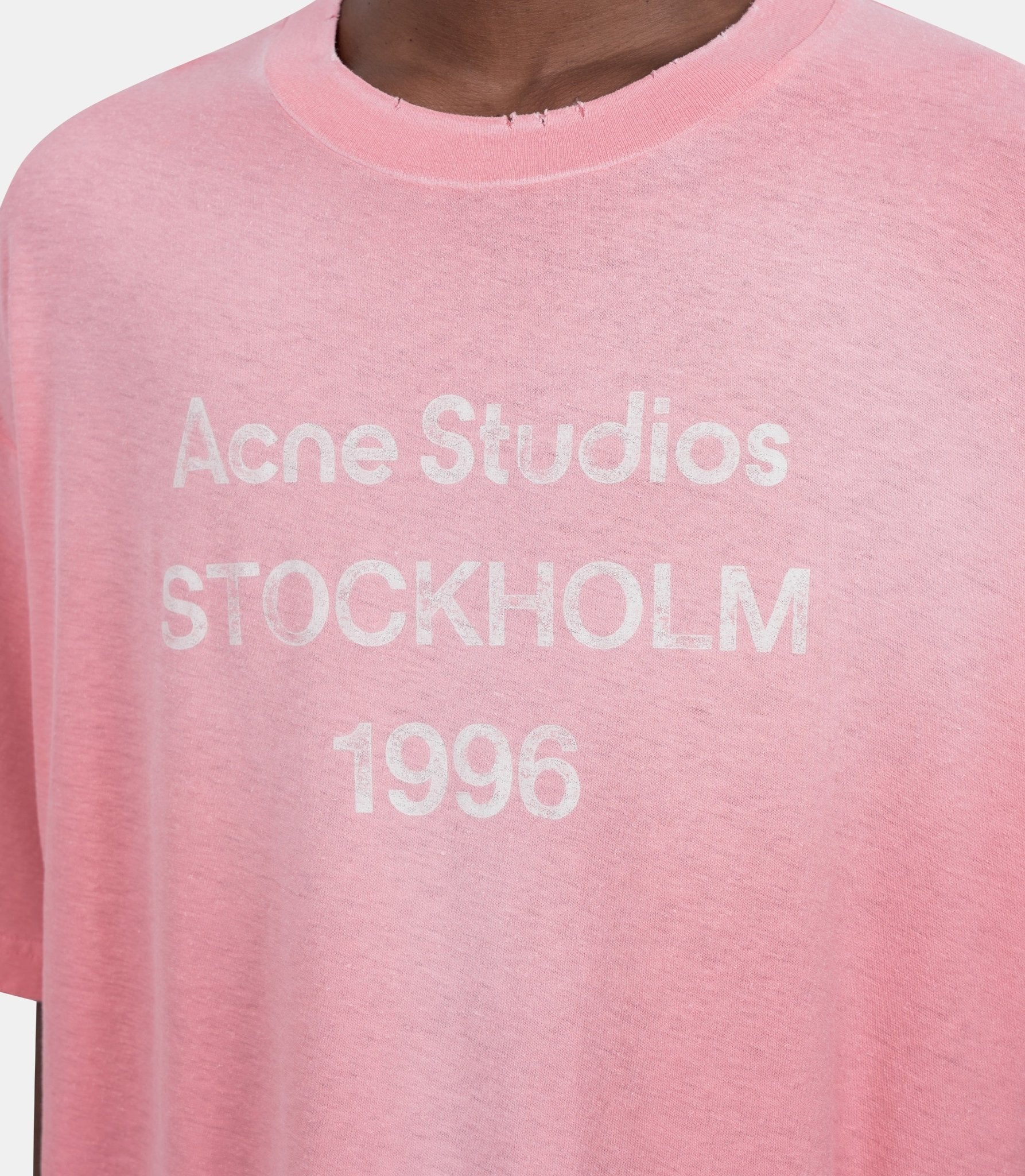 T-shirt sprayed logo-CL0196-CKQ-S/XS-Acne studios