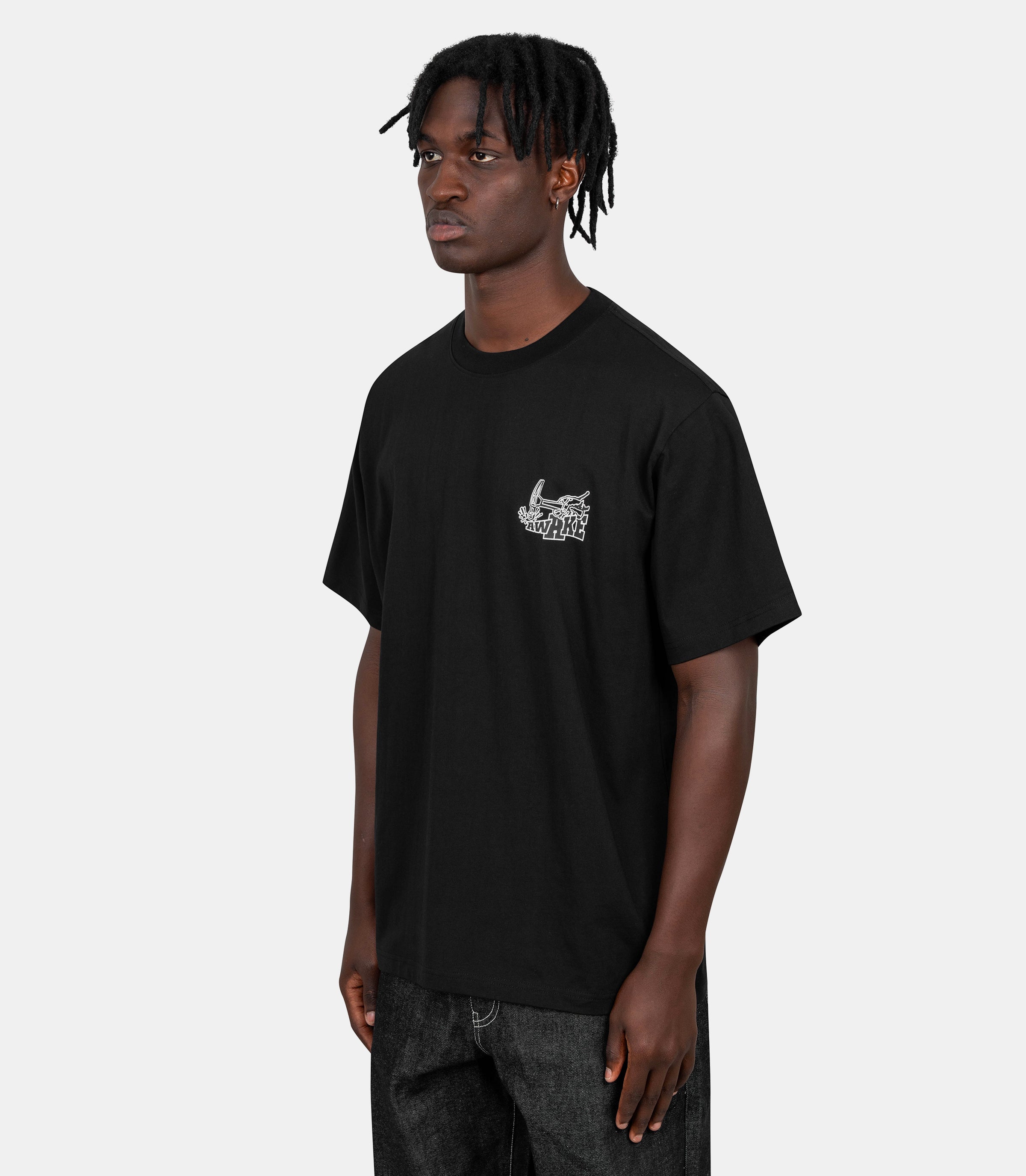 T-shirt ss Hammer - AWK - SP25 - TS003 - BL - S - Awake ny