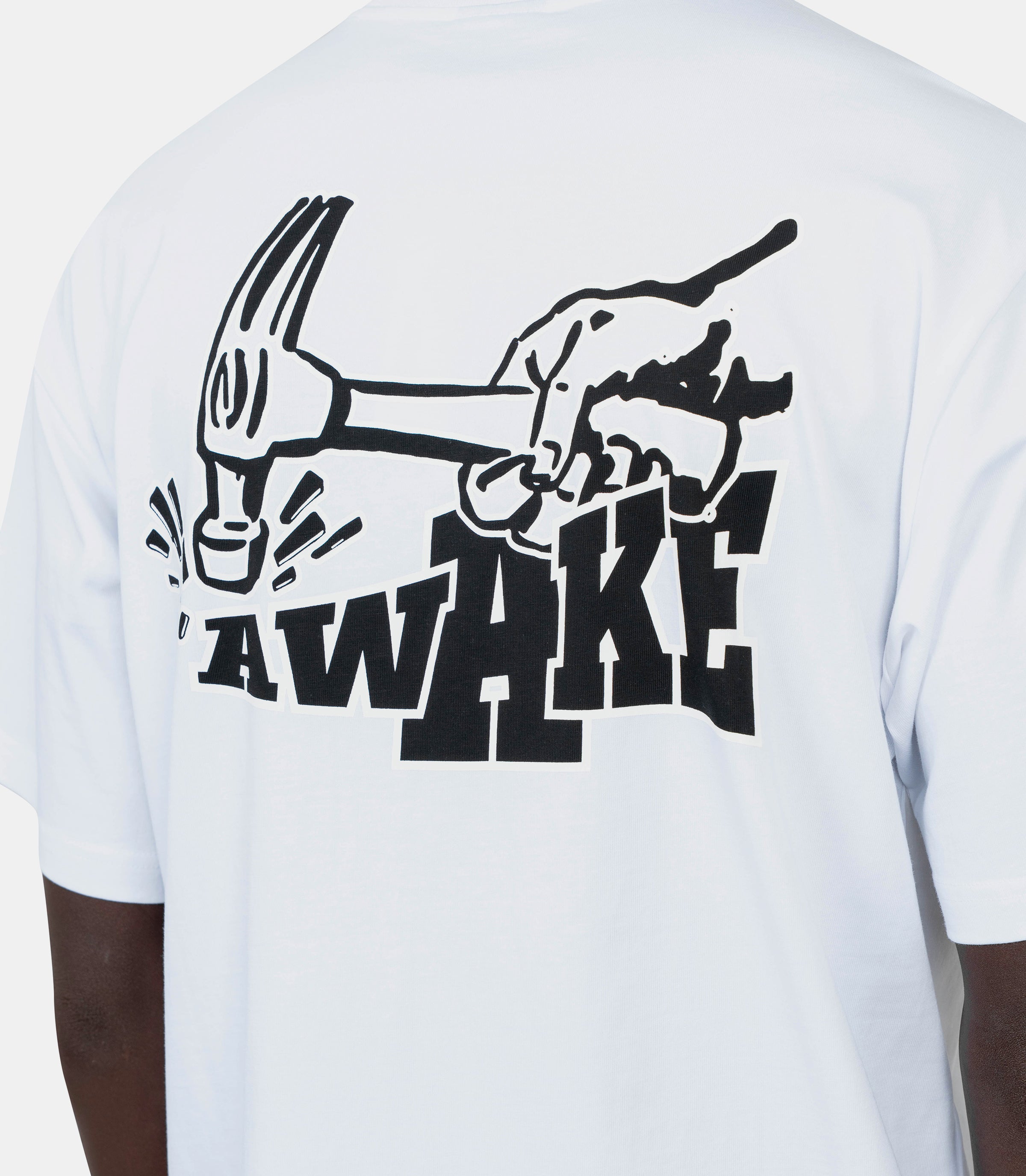 T-shirt ss Hammer - AWK - SP25 - TS003 - WH - S - Awake ny