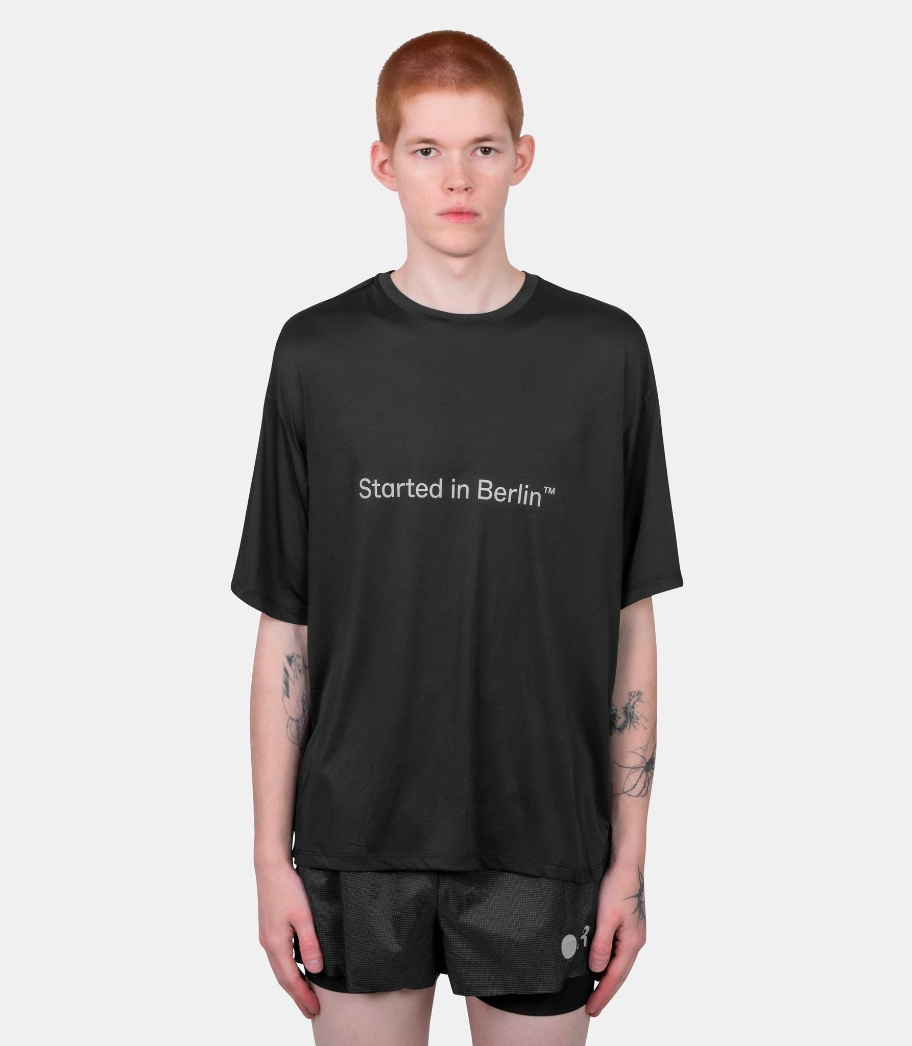 T-shirt started in berlin - RSBT26BK-S - Optimistic runners