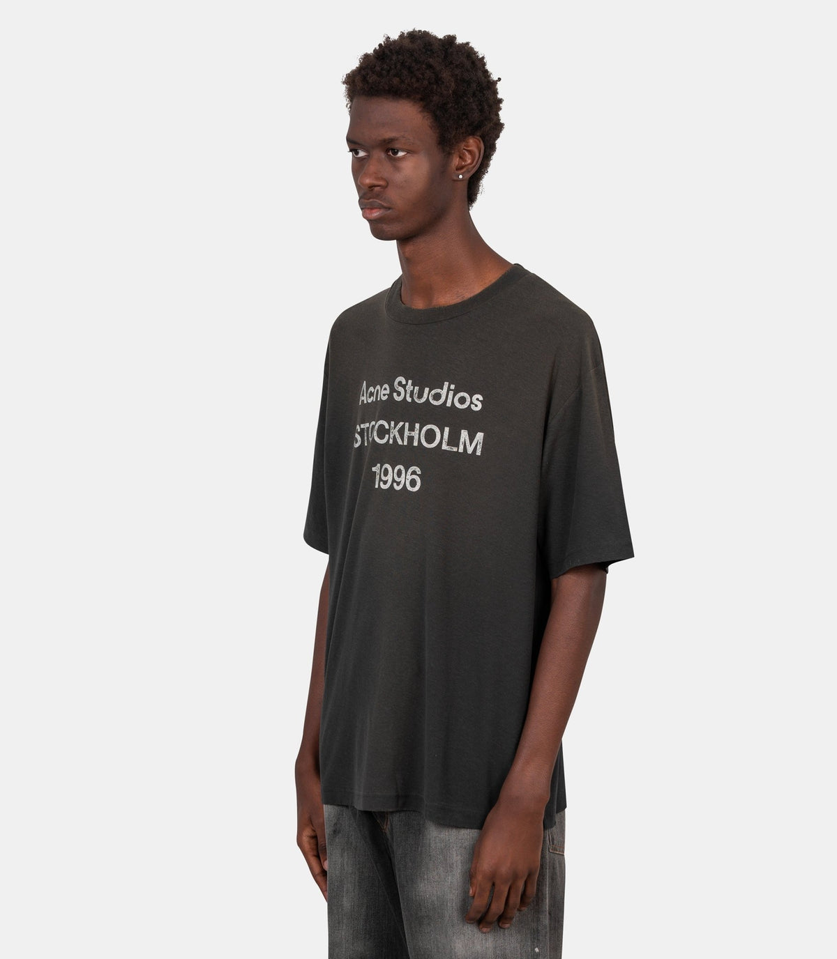 T-shirt stockholm sprayed logo-CL0196-BM0-XS/XXS-Acne studios