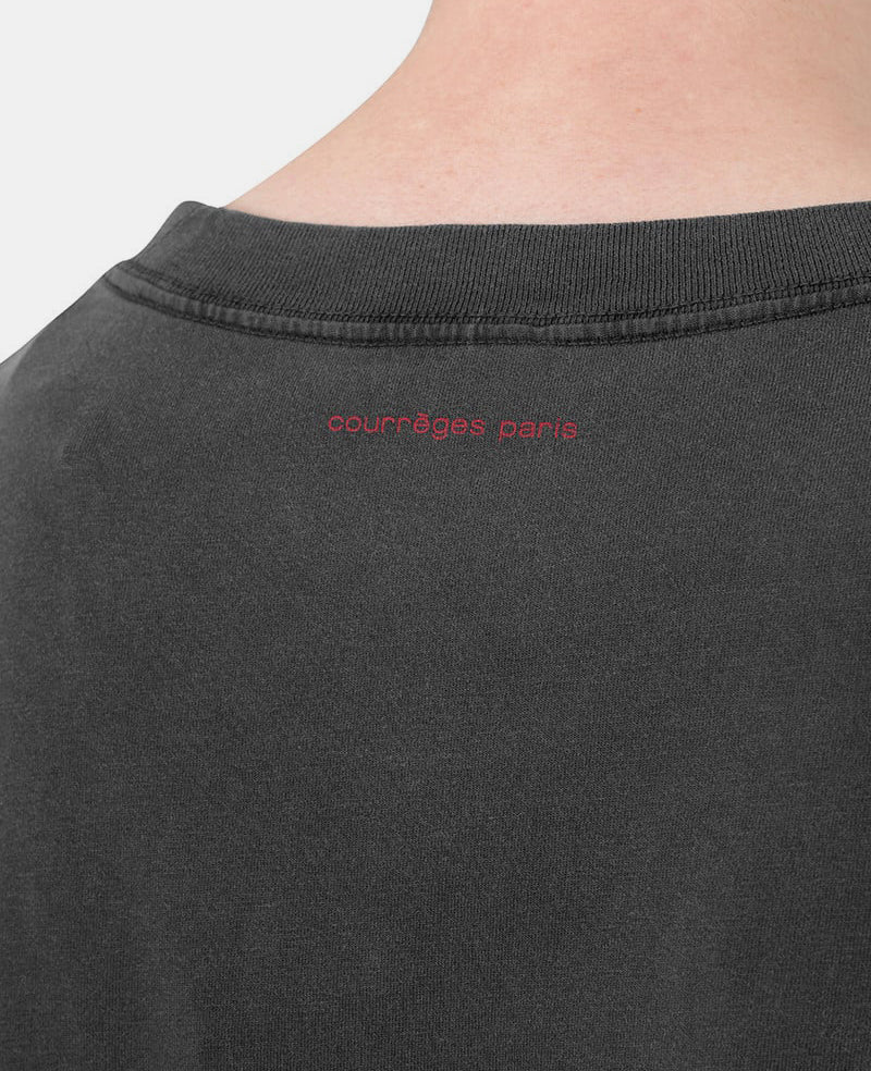 T-shirt stone print ac - 125JTS008JS0109 - B168 - S - Courrèges