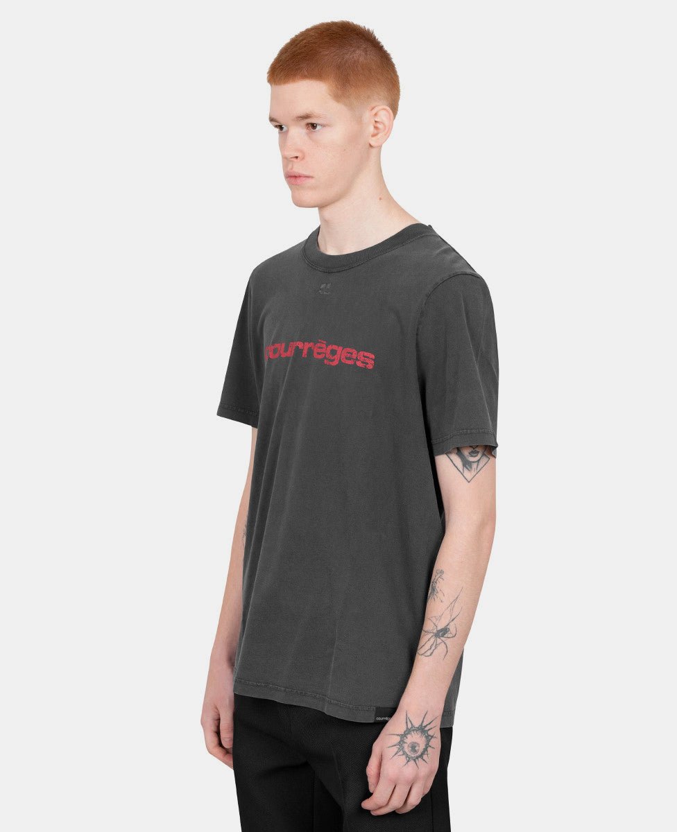 T-shirt stone print ac - 125JTS008JS0109 - B168 - S - Courrèges
