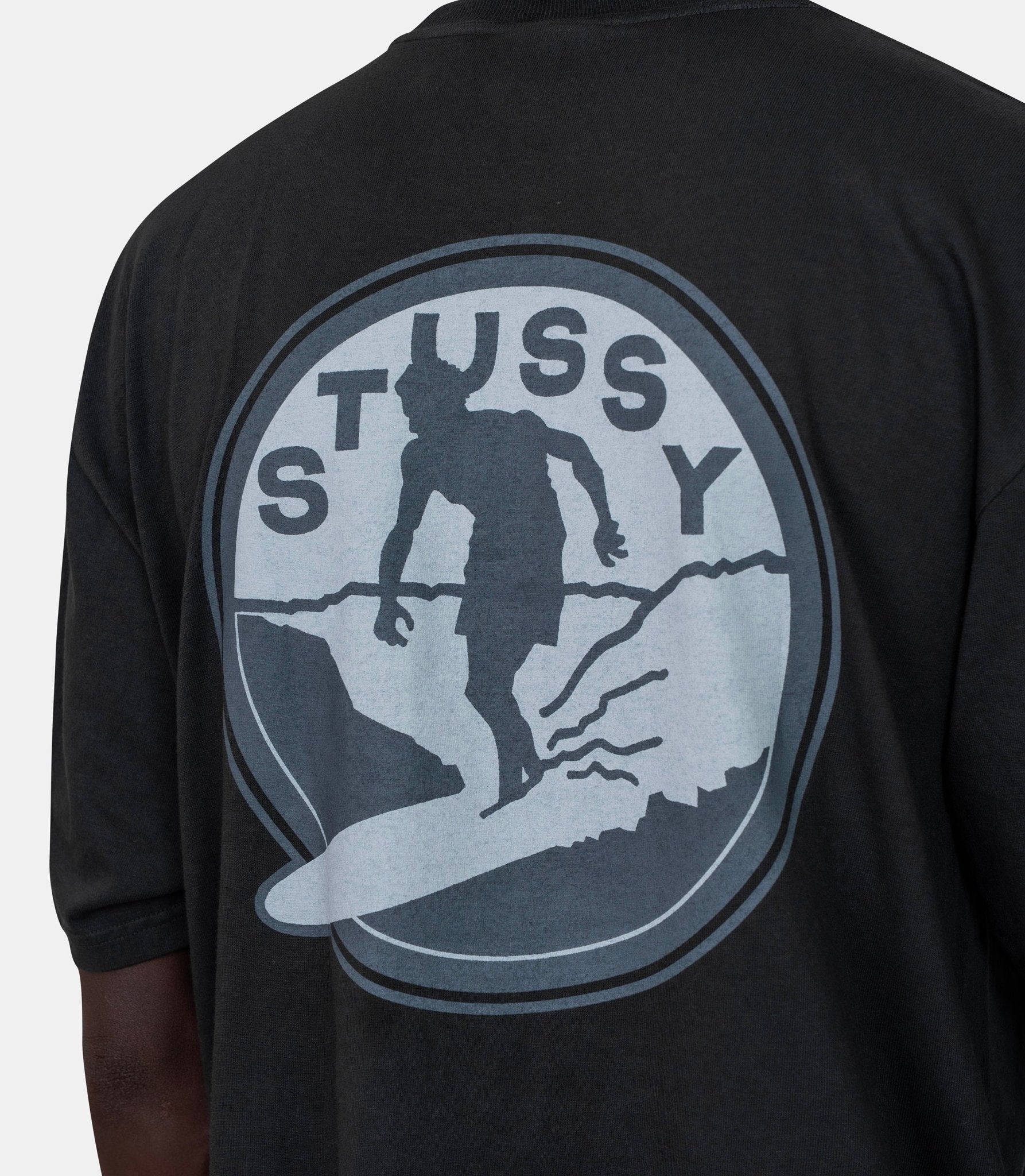 T-shirt surf club pigment dyed - 1905110 - 0001 - S - Stüssy