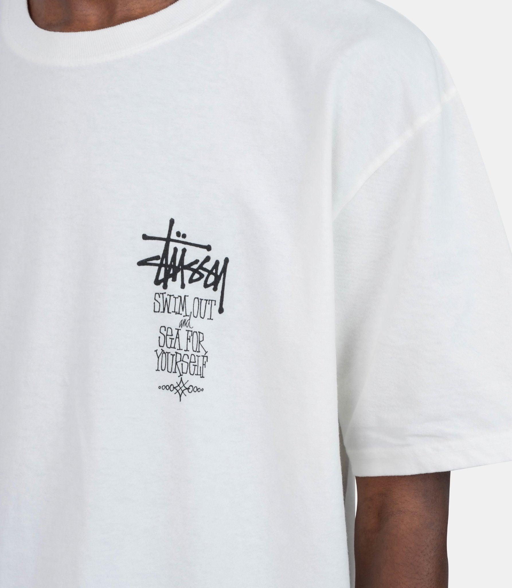 T-shirt swin out pigment dyed - 1905167-1002-S - Stüssy