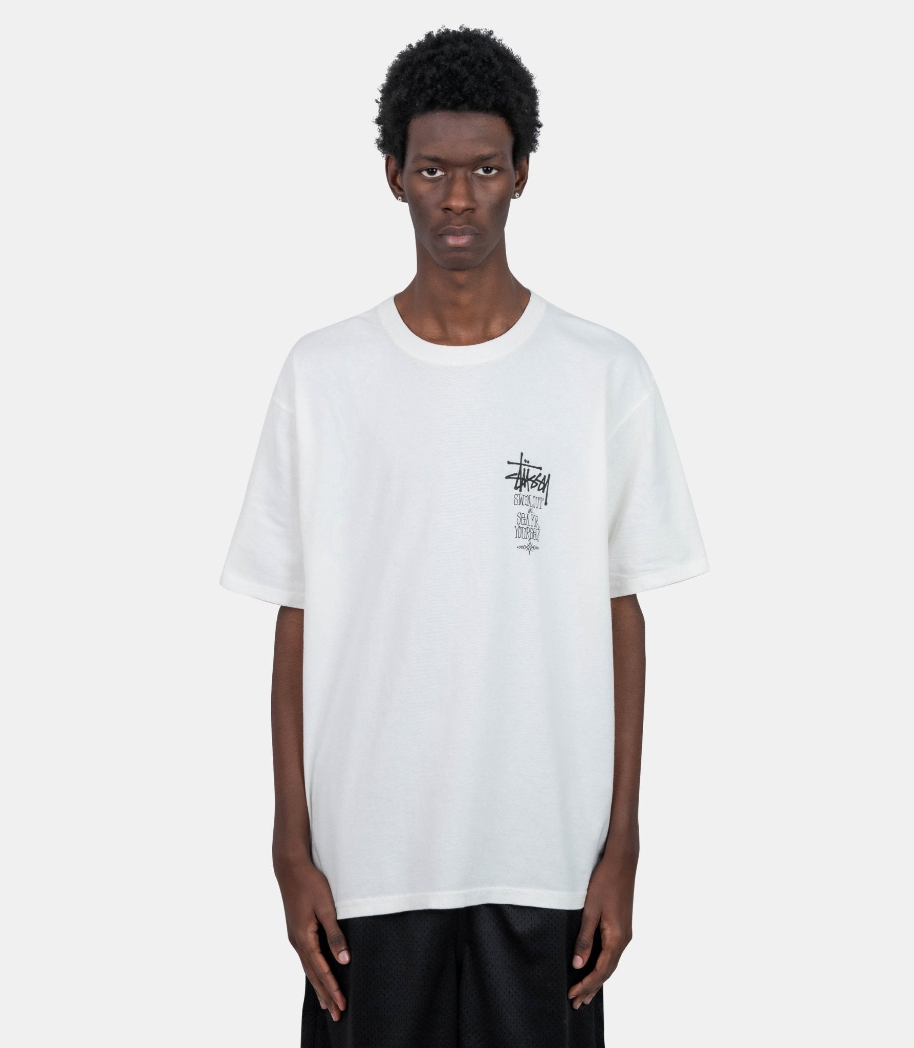 T-shirt swin out pigment dyed - 1905167-1002-S - Stüssy