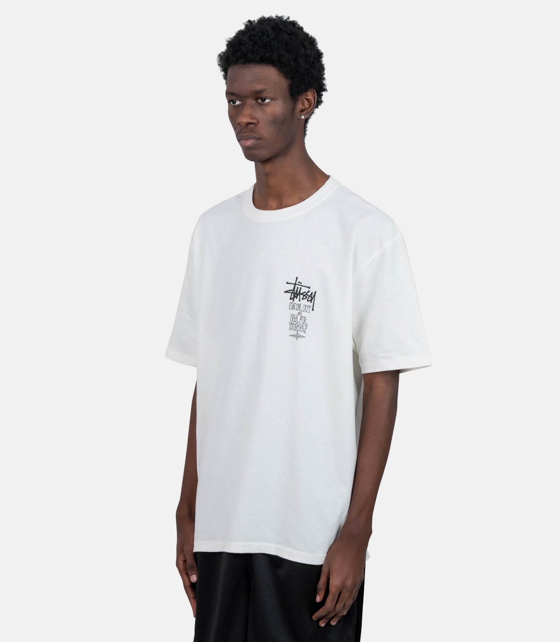 T-shirt swin out pigment dyed - 1905167-1002-S - Stüssy
