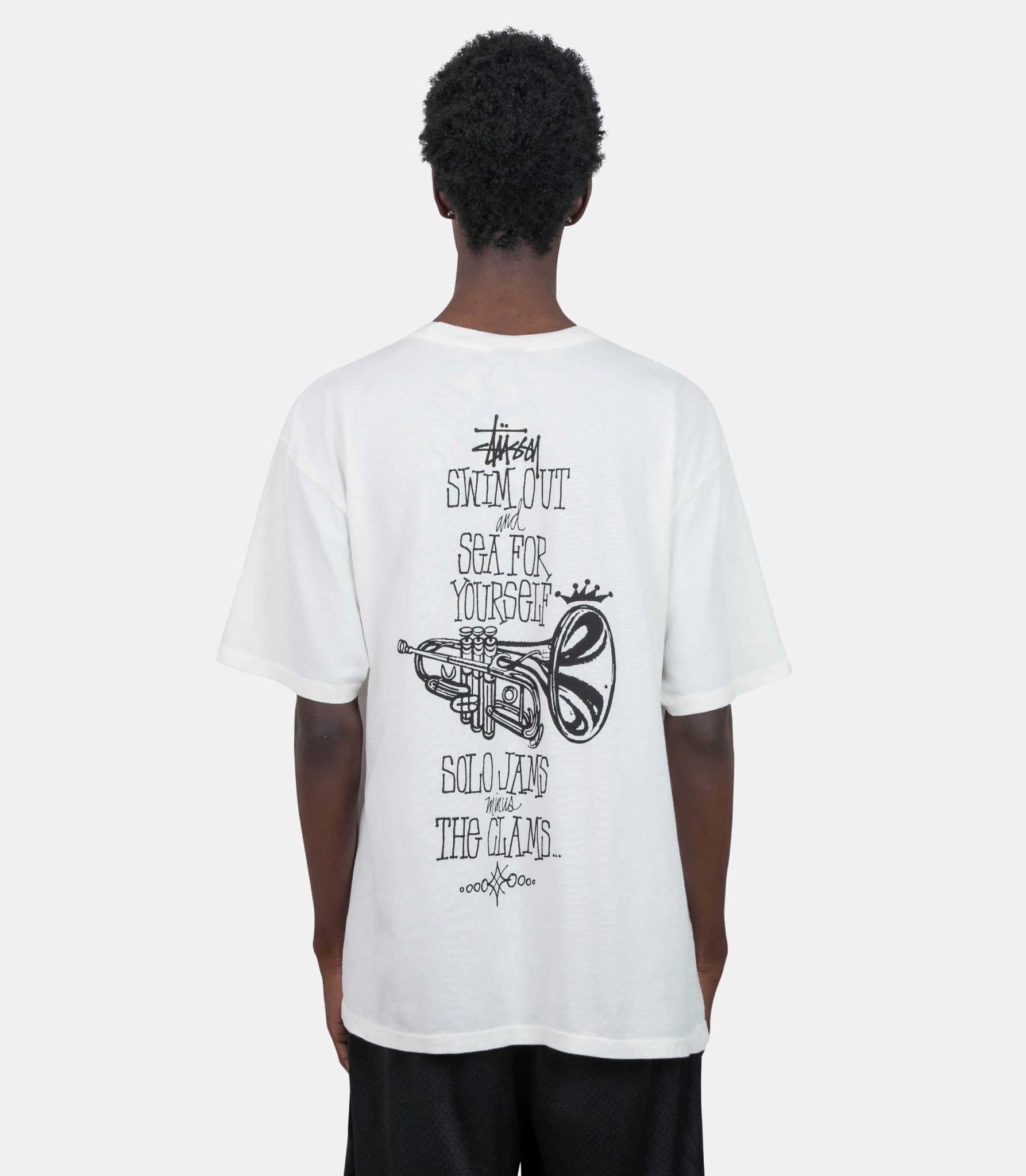 T-shirt swin out pigment dyed - 1905167-1002-S - Stüssy