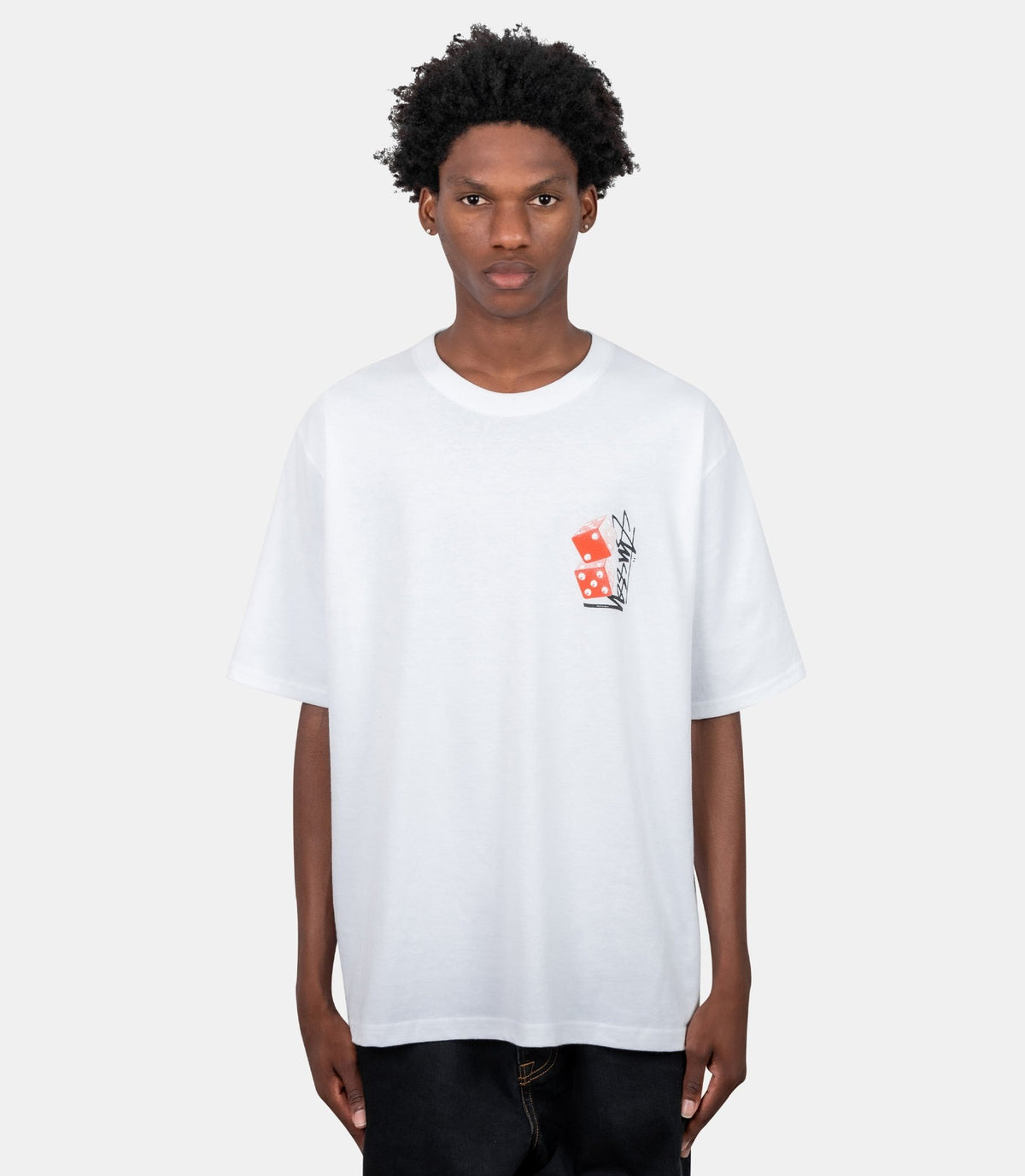 T-shirt tall dice-1905187-1201-S-Stüssy