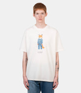 T-shirt the crafted fox tee x kuro-990016-0383-S-Maison kitsuné