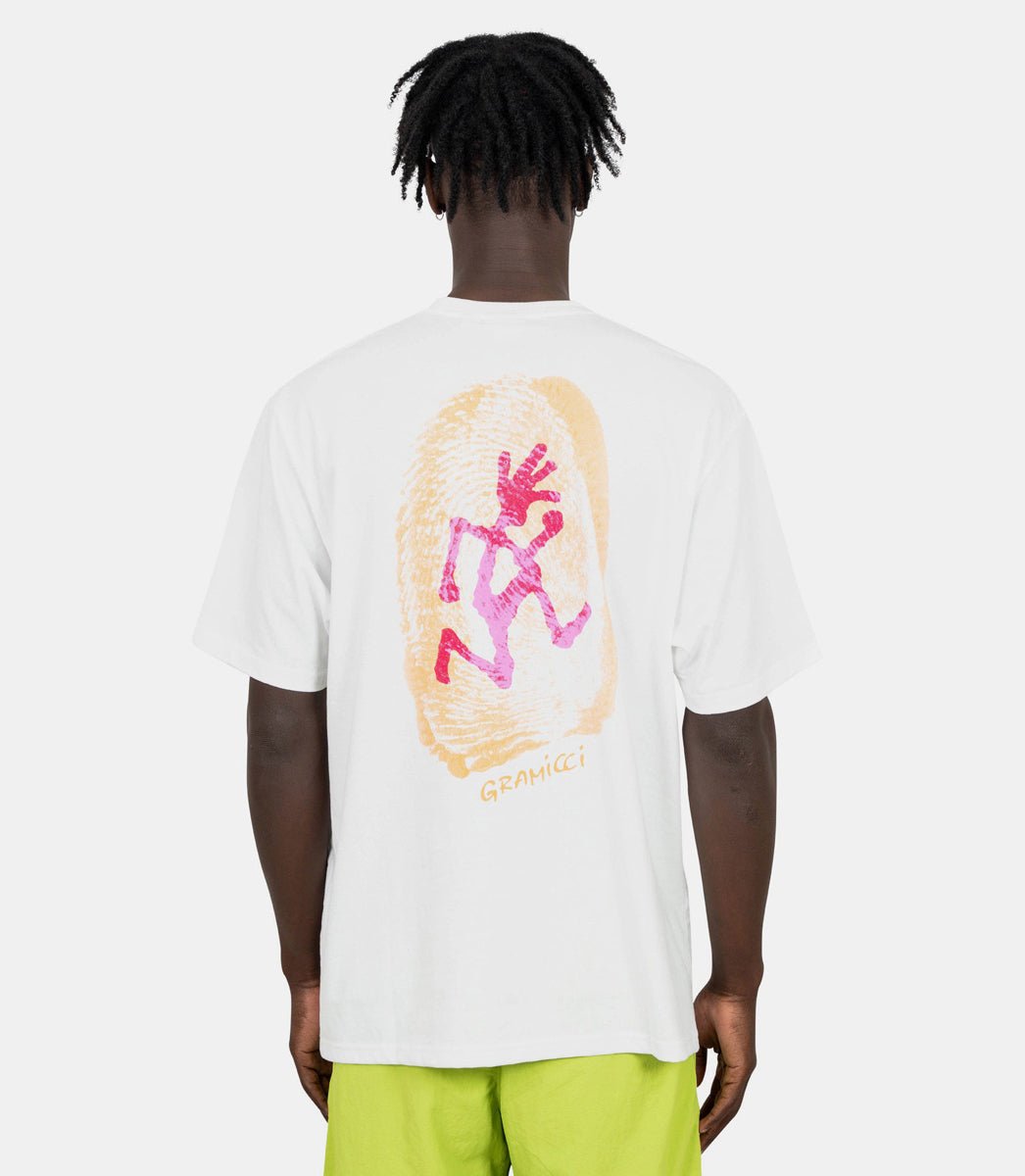 T-shirt thumbprint - G5SU - T174 - W - S - Gramicci