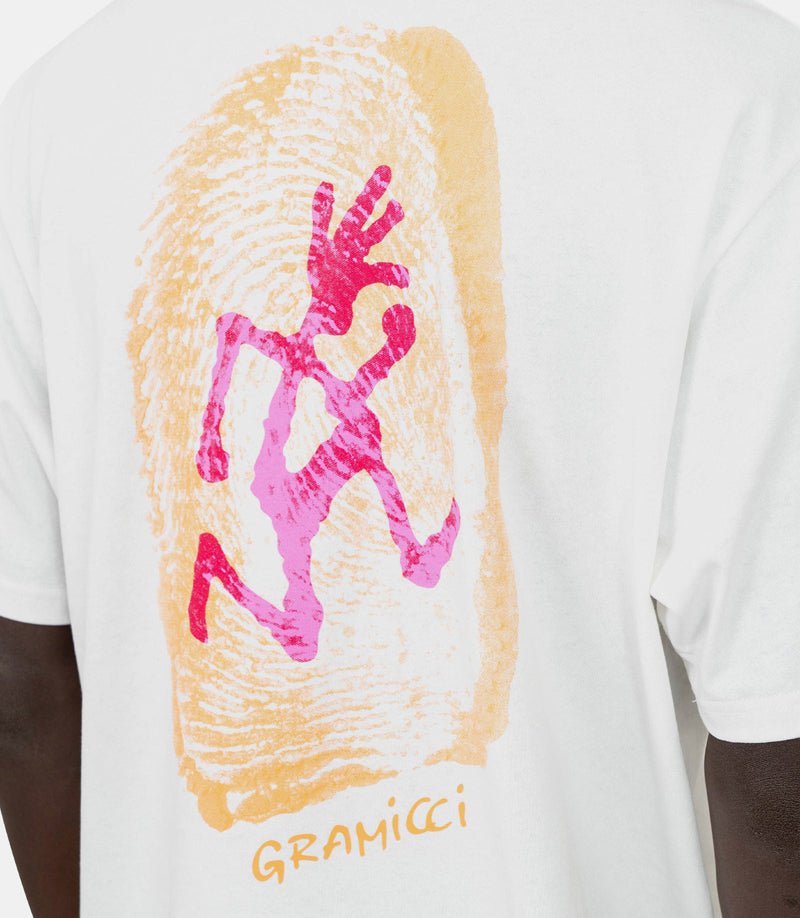 T-shirt thumbprint - G5SU - T174 - W - S - Gramicci