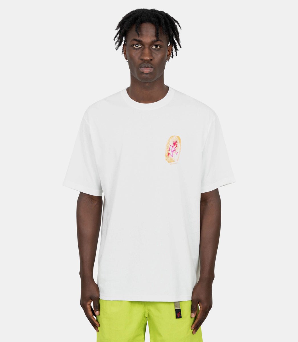T-shirt thumbprint - G5SU - T174 - W - S - Gramicci