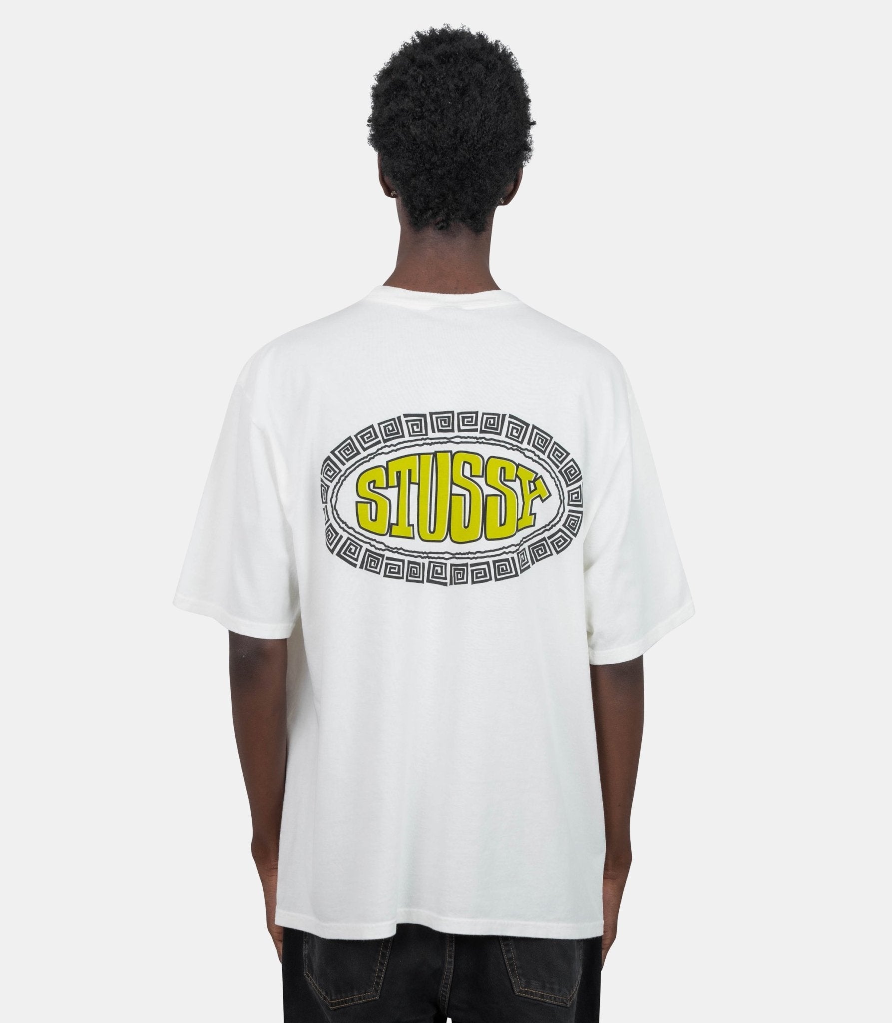 T-shirt tile oval pigment dyed - 1905169-1002-S - Stüssy