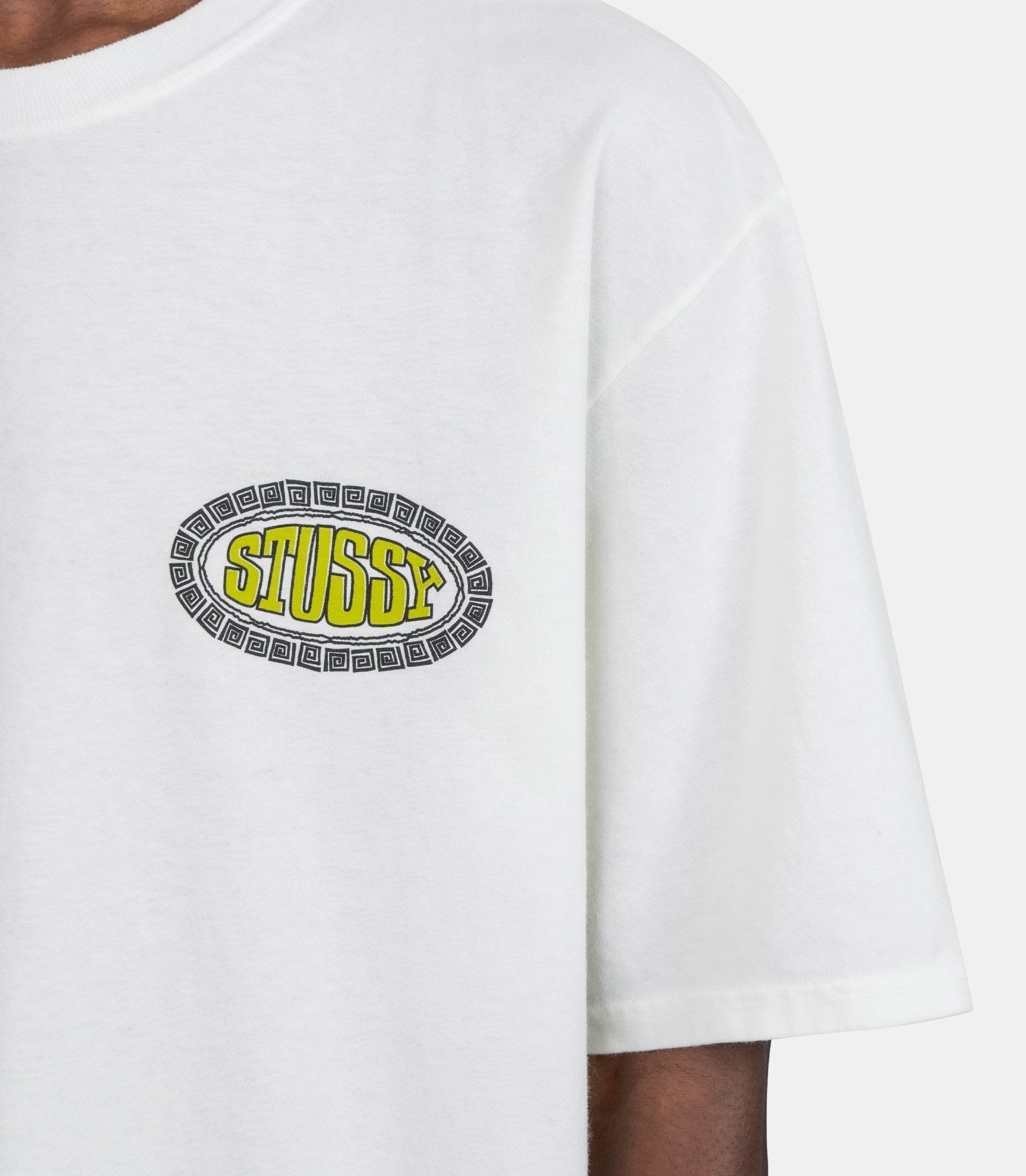 T-shirt tile oval pigment dyed - 1905169-1002-S - Stüssy