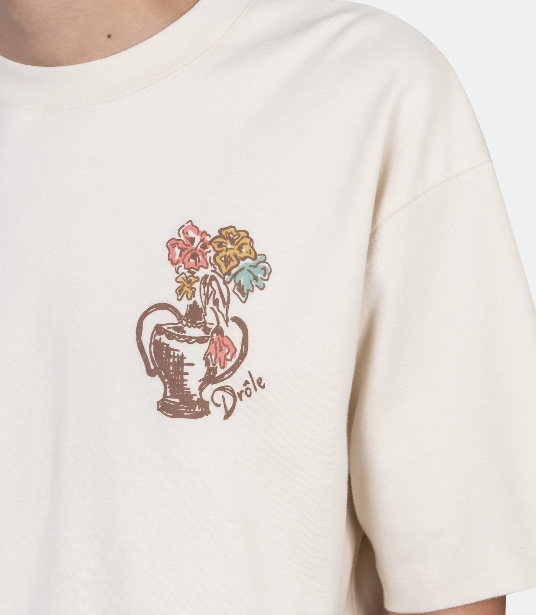 T-shirt vase havana - K-TS308-CO002-SD-XS - Drôle de monsieur