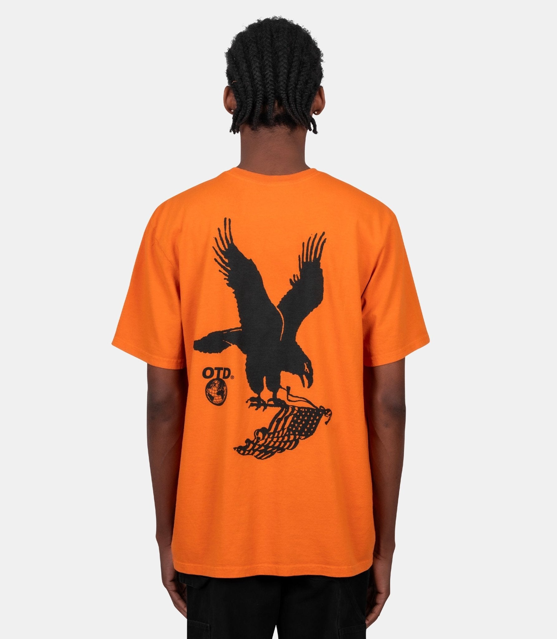 T-shirt where eagles dare - 01D-04-031-ORANGE-S - One of these days