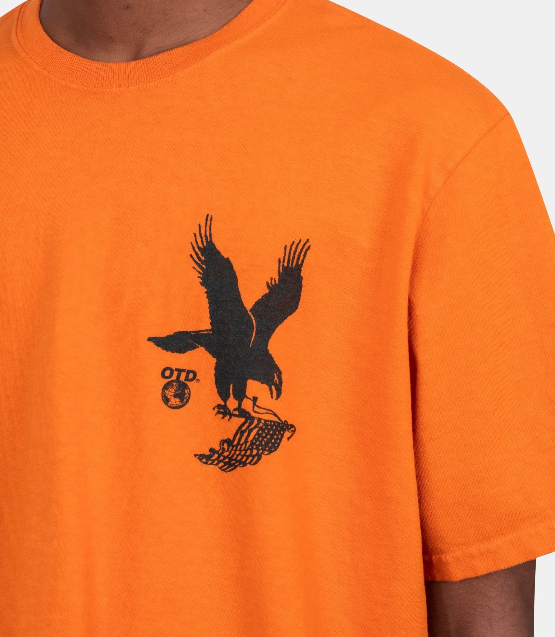 T-shirt where eagles dare - 01D-04-031-ORANGE-S - One of these days